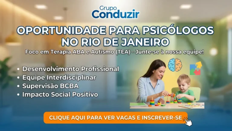 Oportunidades de Emprego para Psicólogos no Grupo Conduzir no Rio de Janeiro