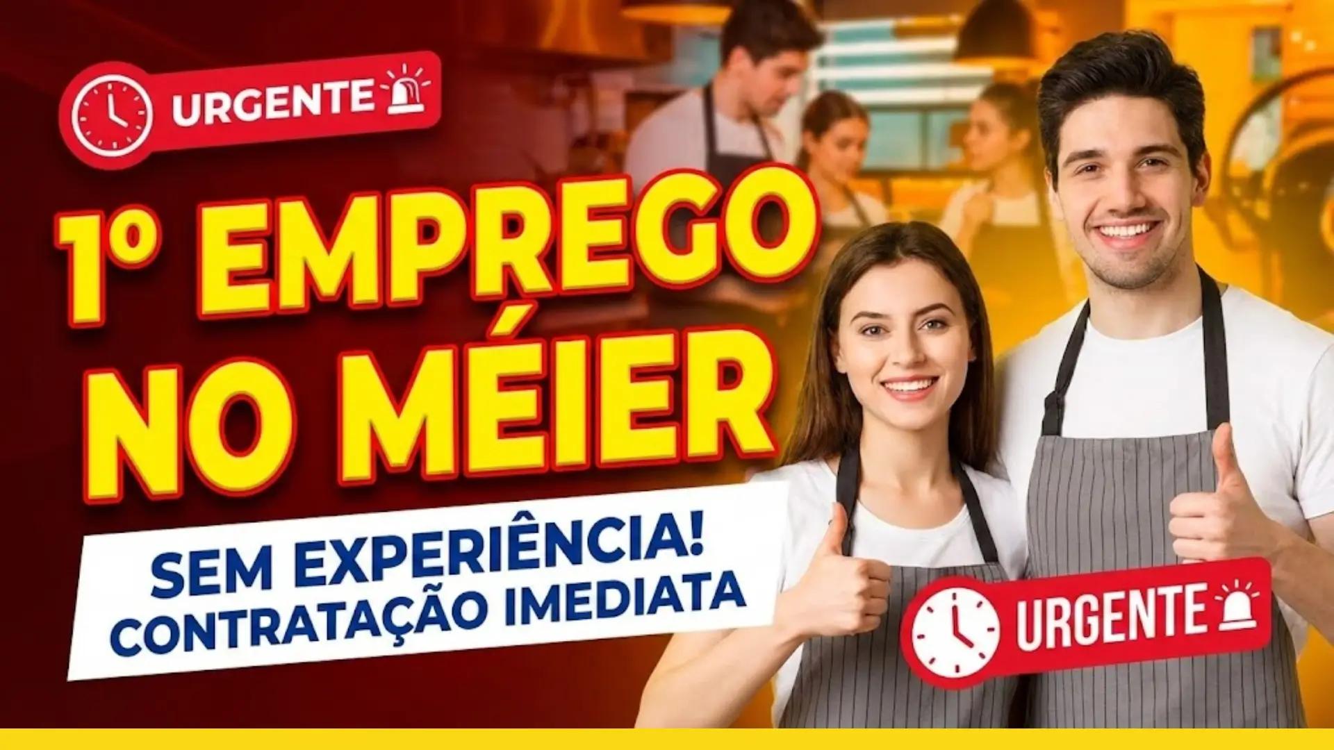 Vaga: Atendente de Restaurante no Méier, Rio de Janeiro