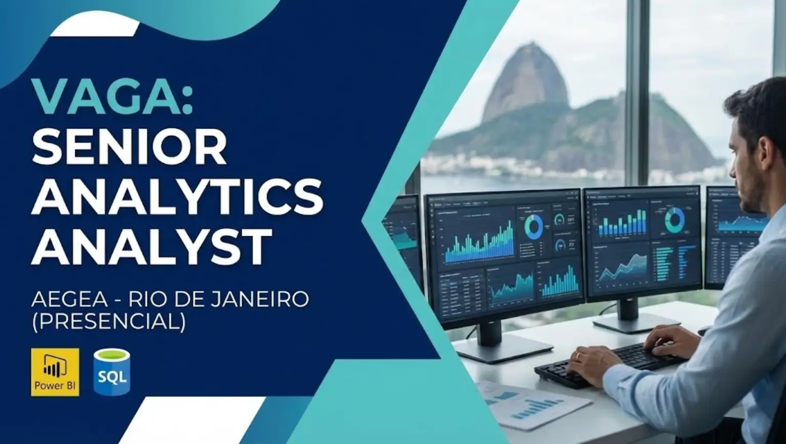 Vaga de Analista Sênior de Análise na Aegea oportunidade presencial no Rio de Janeiro