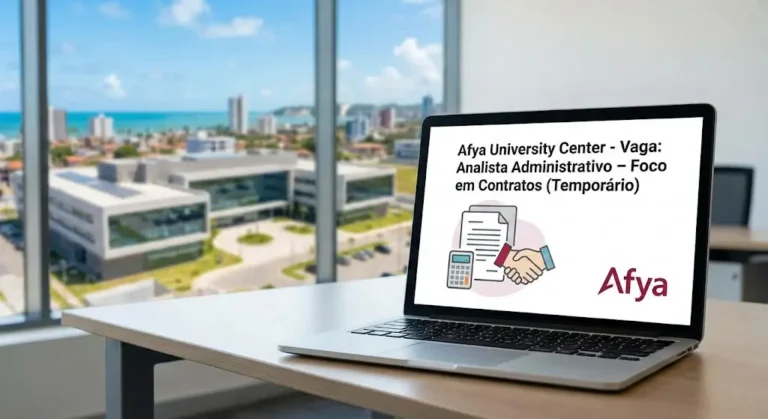 Analista Administrativo – Foco em Contratos Oportunidade Temporária na Afya University Center de Maceió