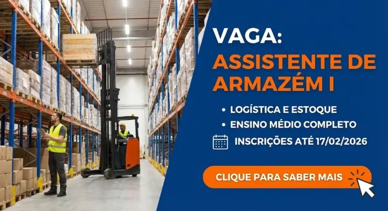 Assistente de Armazém I Uma Oportunidade na Área de Logística com Candidaturas Abertas