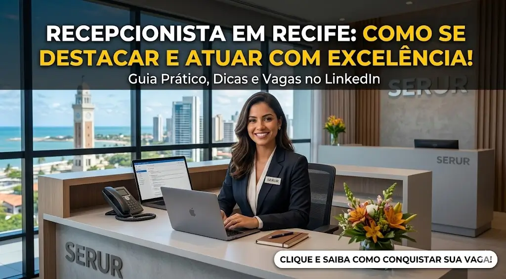 Recepcionista em Recife Como se Destacar e Atuar com Excelência