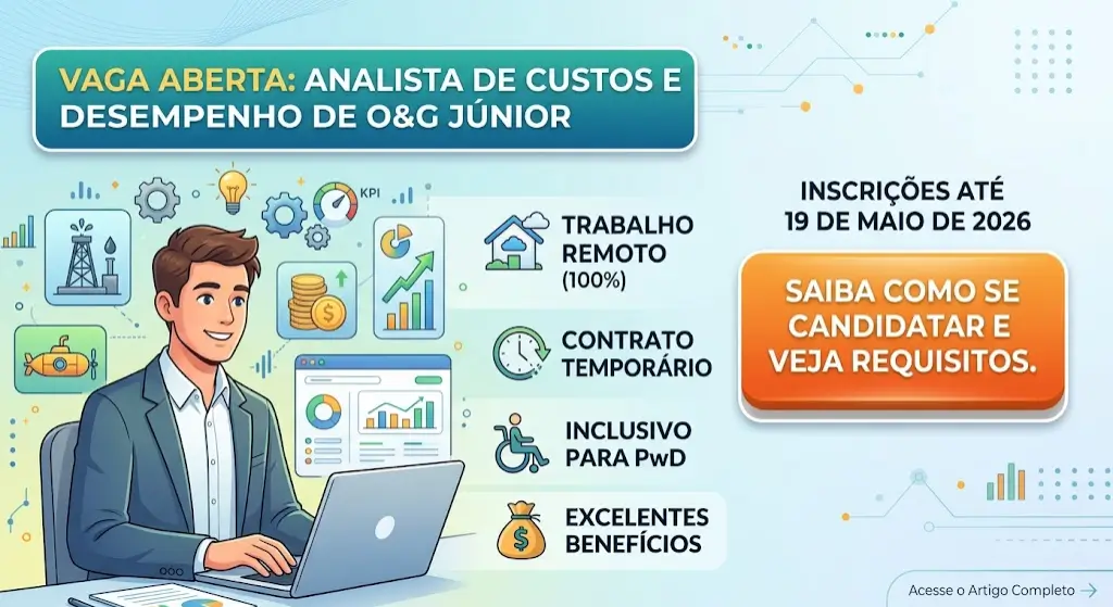 Analista de Custos e Desempenho de O&G Júnior Requisitos, Responsabilidades e Como se Candidatar
