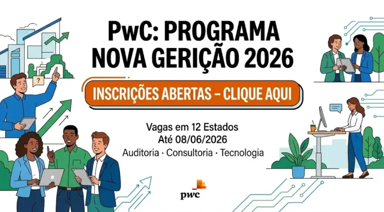 PwC abre as portas para jovens talentos: conheça o Programa Nova Geração 2026