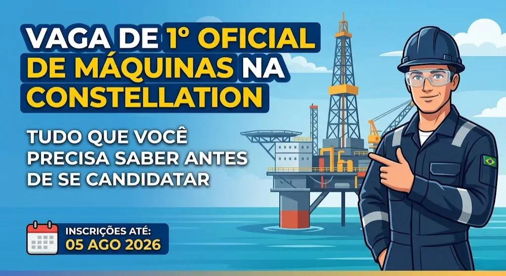 Vaga de 1º Oficial de Máquinas na Constellation Tudo Que Você Precisa Saber Antes de Se Candidatar