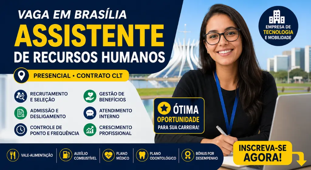 Vaga de Assistente de Recursos Humanos em Brasília Tudo o Que Você Precisa Saber Antes de se Candidatar