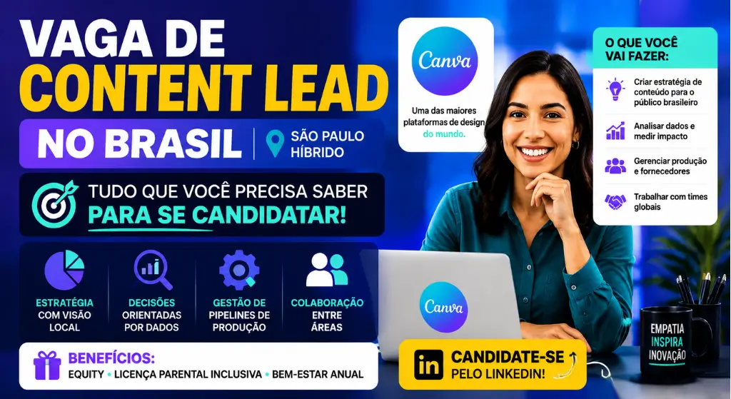 Vaga de Brazil Content Lead Tudo que Você Precisa Saber para se Candidatar