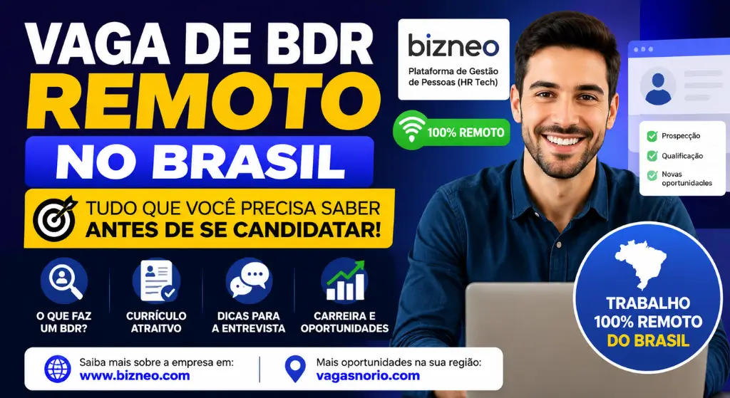 Vaga de Business Development Representative Remoto no Brasil Tudo que Você Precisa Saber Antes de se Candidatar