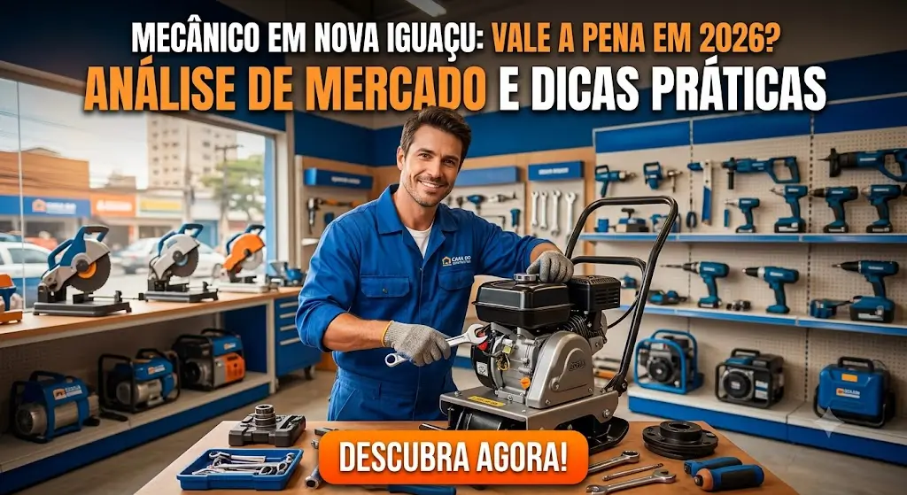 Mecânico de Manutenção de Equipamentos em Nova Iguaçu Vale a Pena se Candidatar em 2026