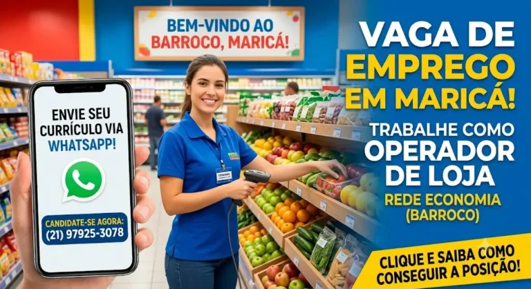 Vaga de Emprego em Maricá Como Conseguir a Posição de Operador de Loja (Salão) na Rede Economia
